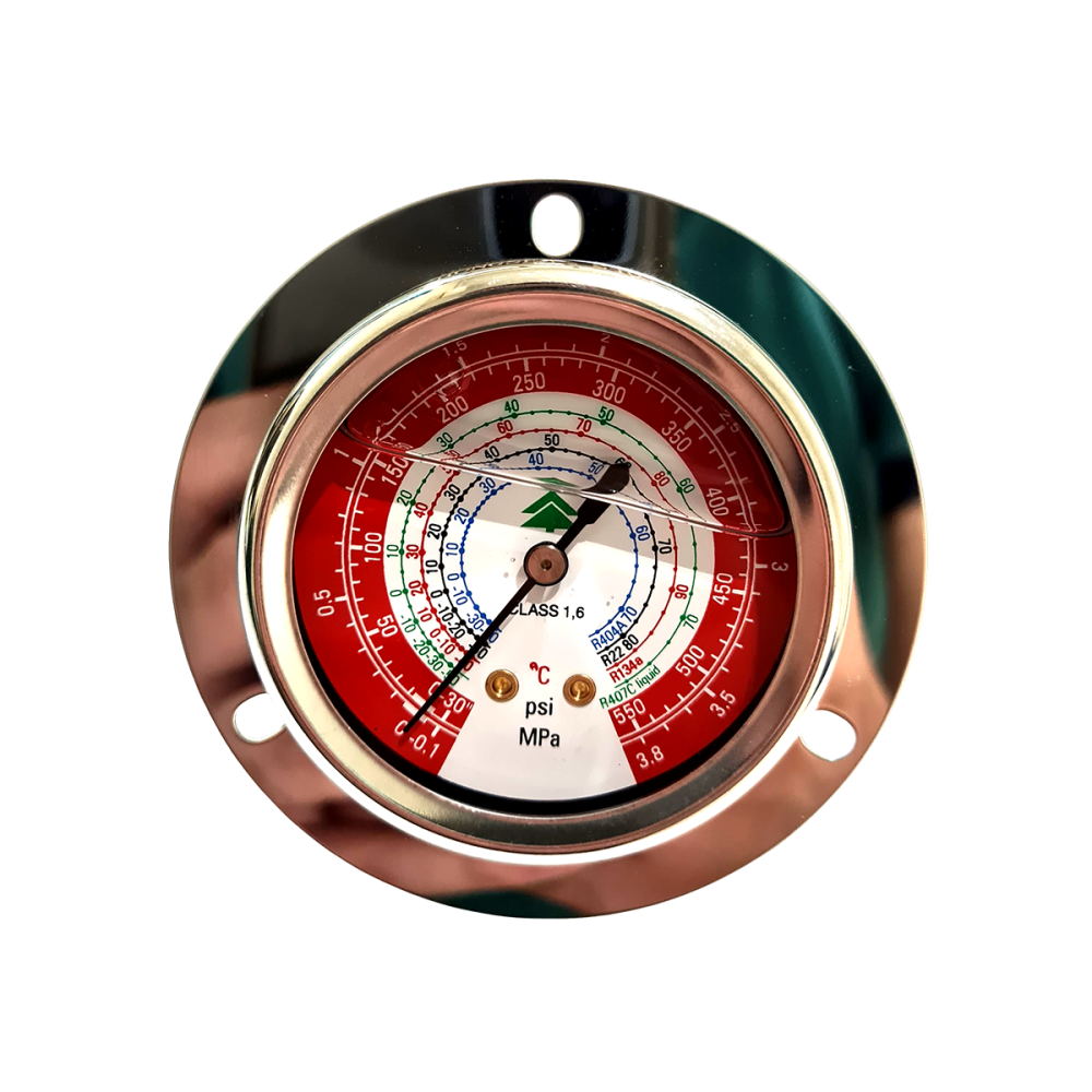manometro c/glicerina 1/4 550psi alta r22