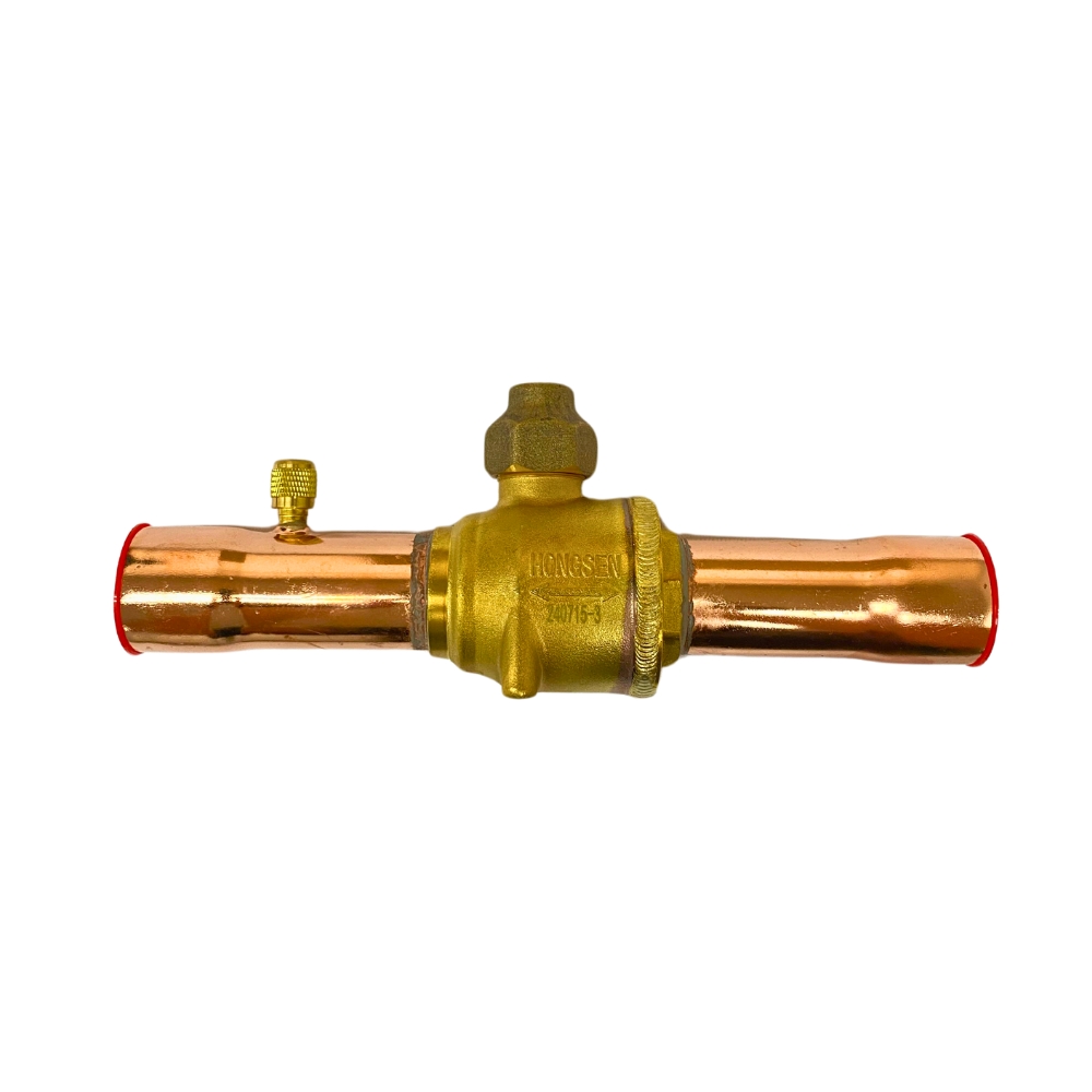 valvula gbc esfera com schrader 1.3/8 solda 