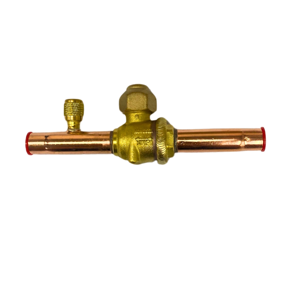 valvula gbc esfera com schrader 1/2 solda 