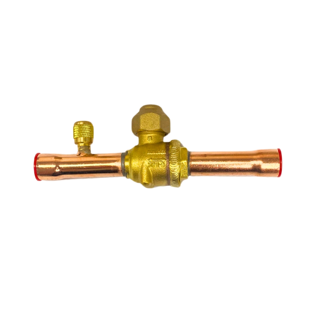 valvula gbc esfera com schrader  5/8 solda 