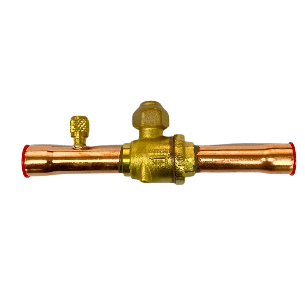 valvula gbc esfera com schrader 3/8 solda 