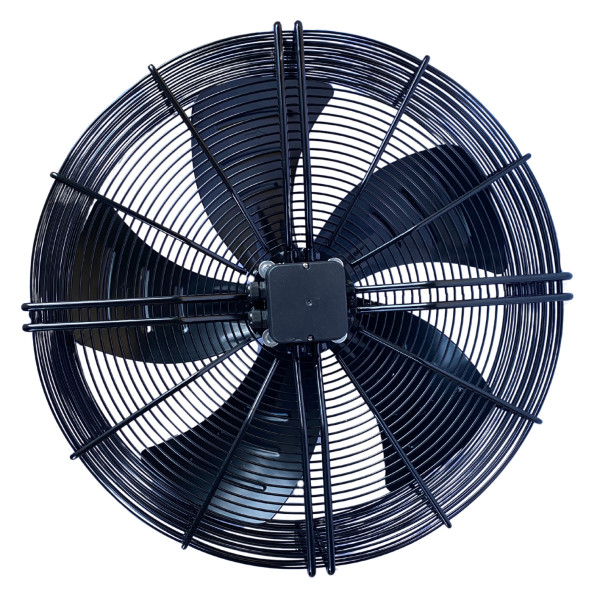 ventilador axial 630mm 5 pás 11300 m³/h 220/380v trif. 4 p (motor 1131w)