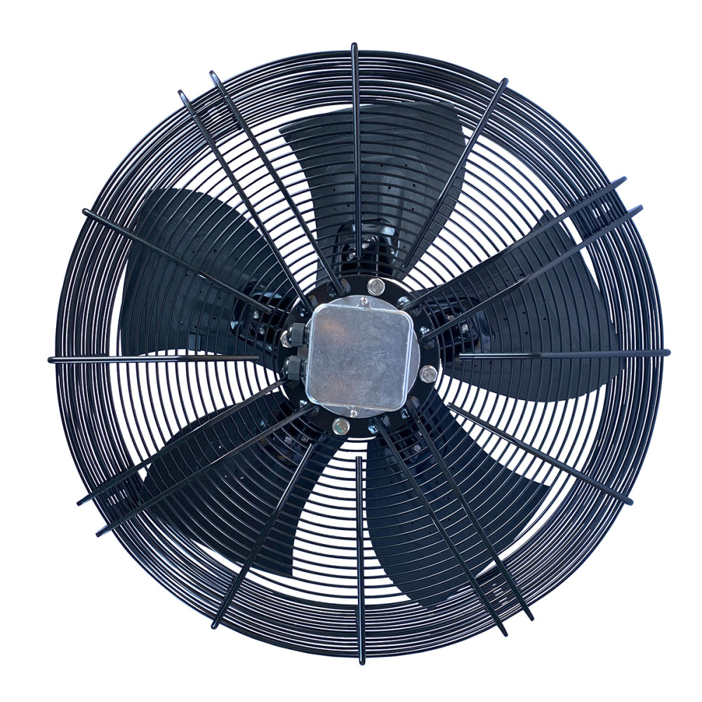 ventilador axial 630mm 5 pás 21000 m³/h 220/380v trif. 4 p (motor 3631w)