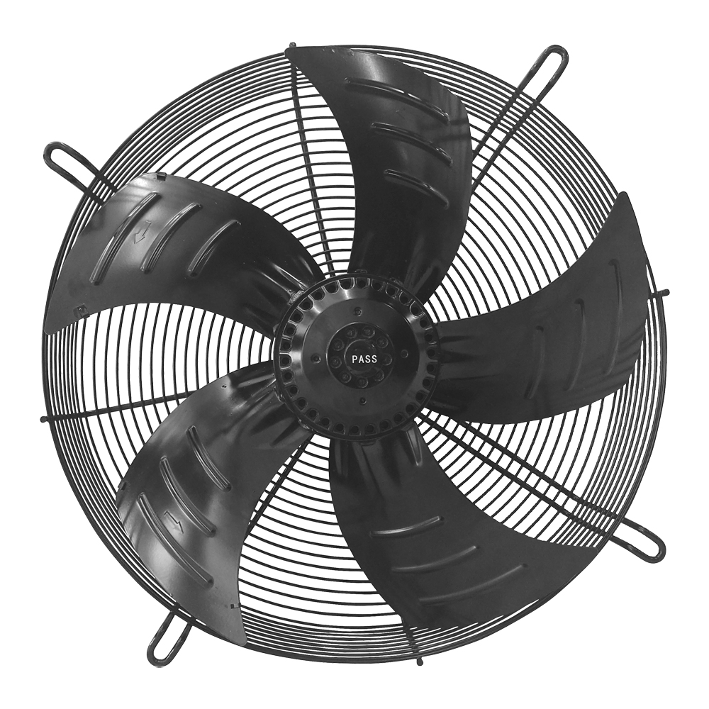 ventilador axial 500mm 9000 m³/h 220/380v trif. 4 p (motor 948w)