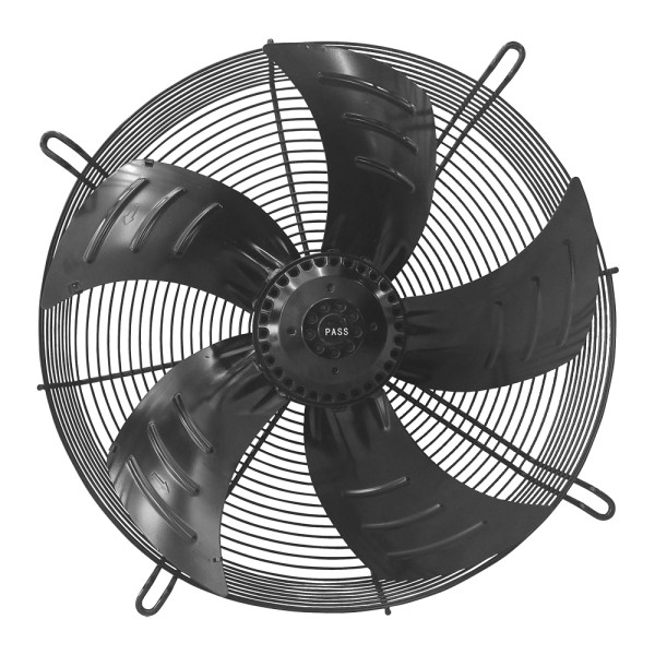 ventilador axial 500mm 9000 m³/h 220/380v trif. 4 p (motor 948w)